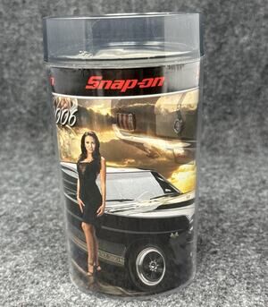 Vintage 2005 Snap-on Collectible Cup Mug Mustang GT 350 Brunette Model